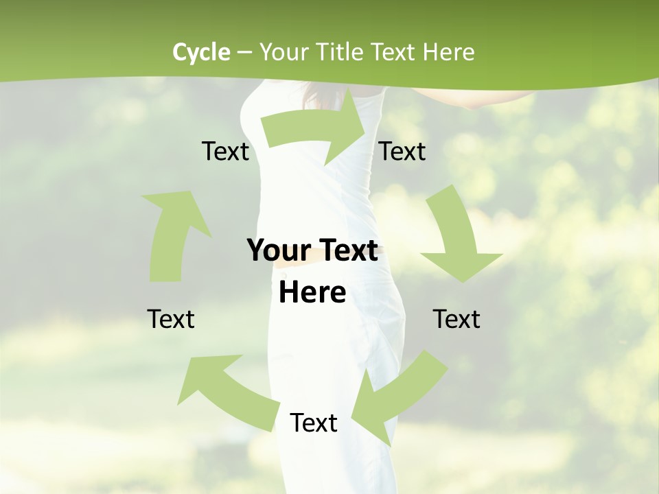 Healthy Fresh Hands PowerPoint Template