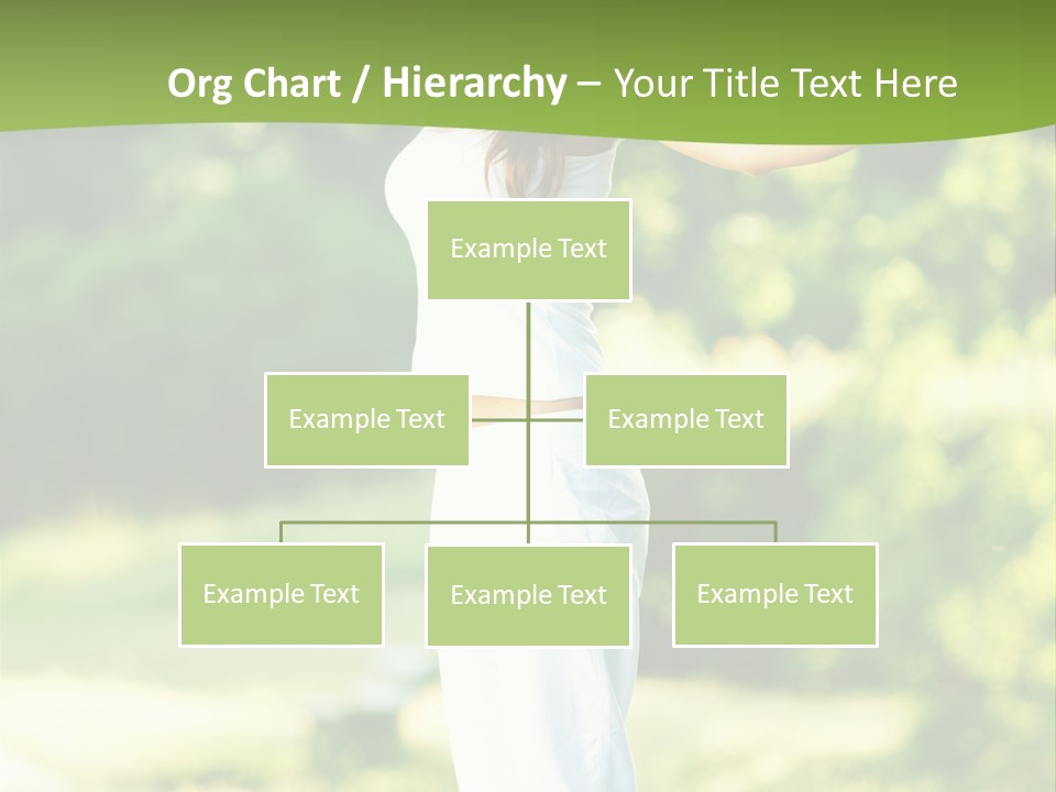 Healthy Fresh Hands PowerPoint Template