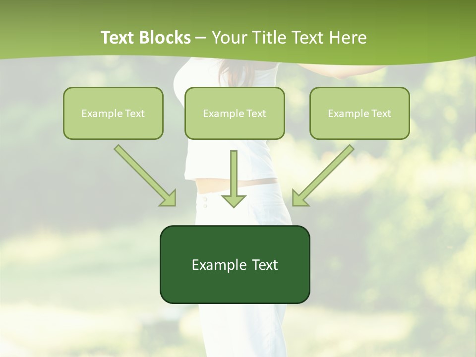 Healthy Fresh Hands PowerPoint Template