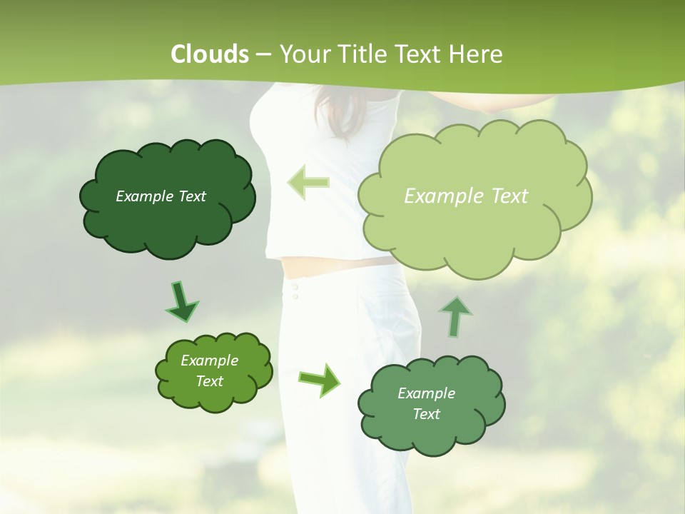 Healthy Fresh Hands PowerPoint Template