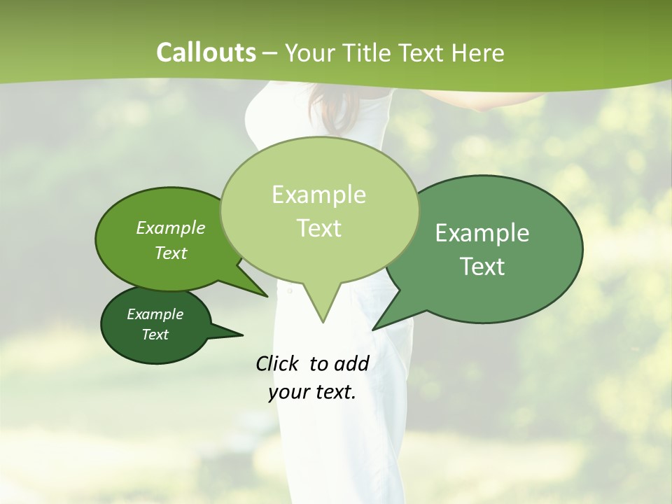 Healthy Fresh Hands PowerPoint Template