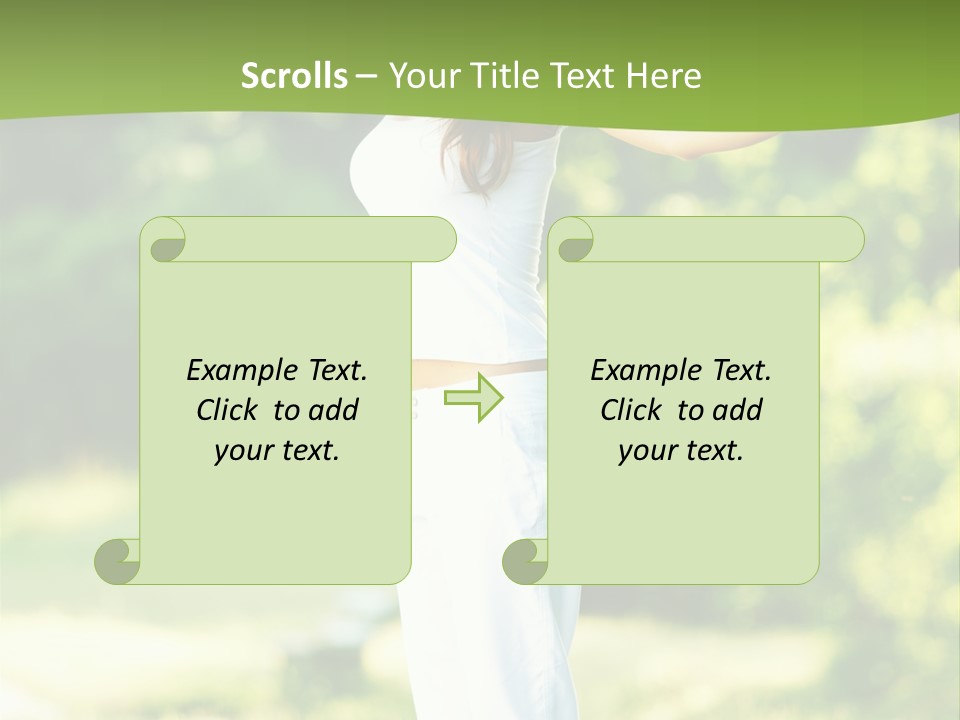 Healthy Fresh Hands PowerPoint Template