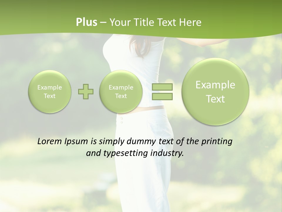 Healthy Fresh Hands PowerPoint Template