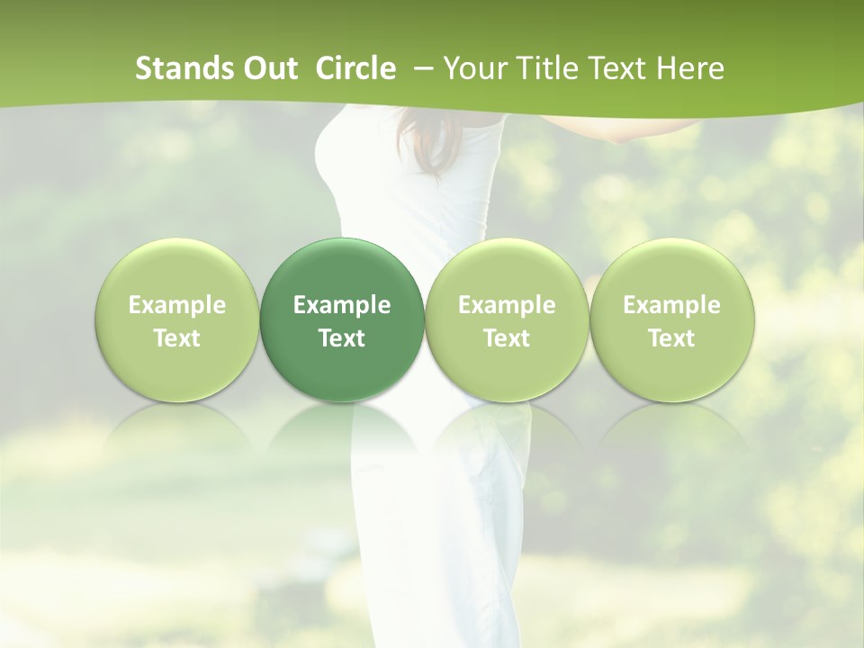 Healthy Fresh Hands PowerPoint Template