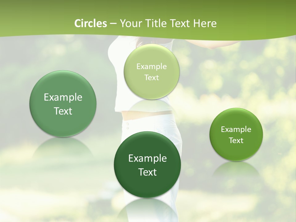 Healthy Fresh Hands PowerPoint Template