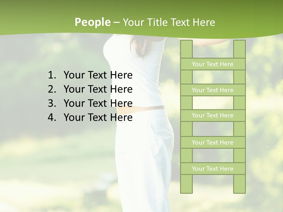 Healthy Fresh Hands PowerPoint Template