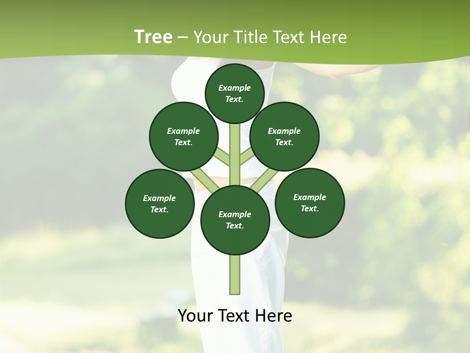 Healthy Fresh Hands PowerPoint Template