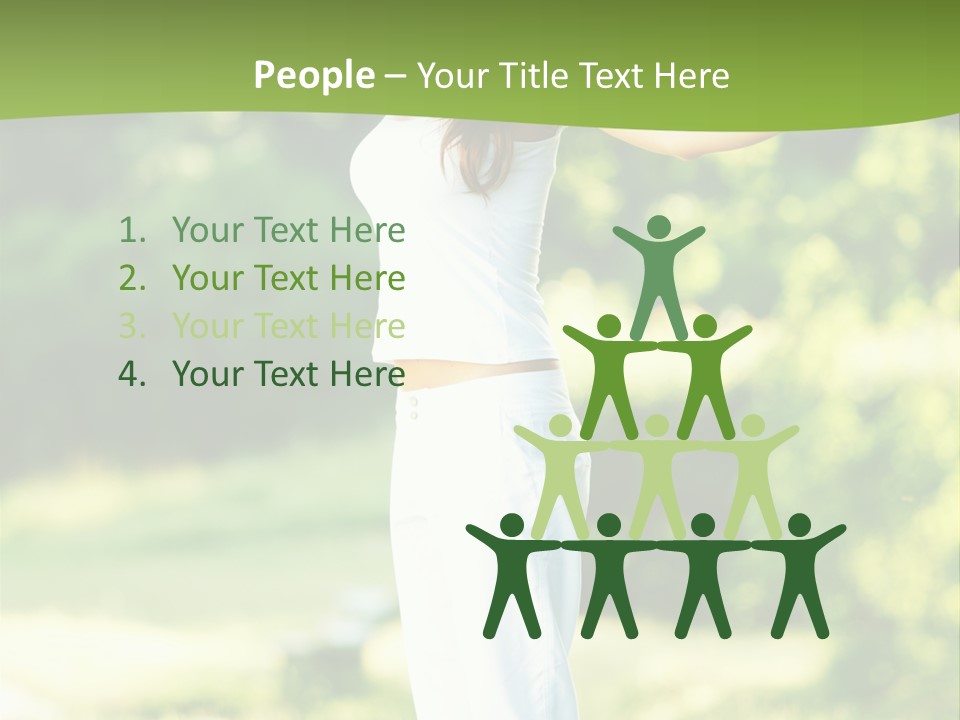 Healthy Fresh Hands PowerPoint Template