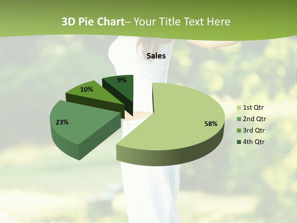 Healthy Fresh Hands PowerPoint Template