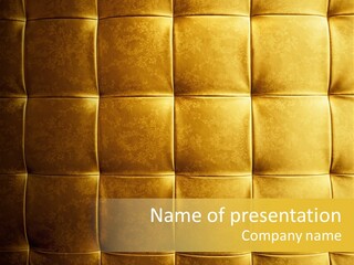 Natural Leather Old PowerPoint Template