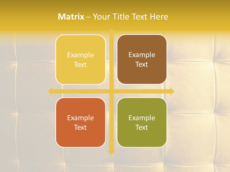 Natural Leather Old PowerPoint Template