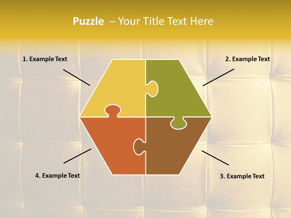 Natural Leather Old PowerPoint Template