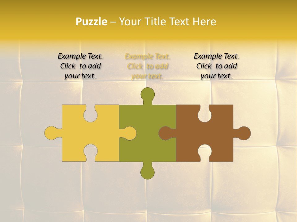 Natural Leather Old PowerPoint Template