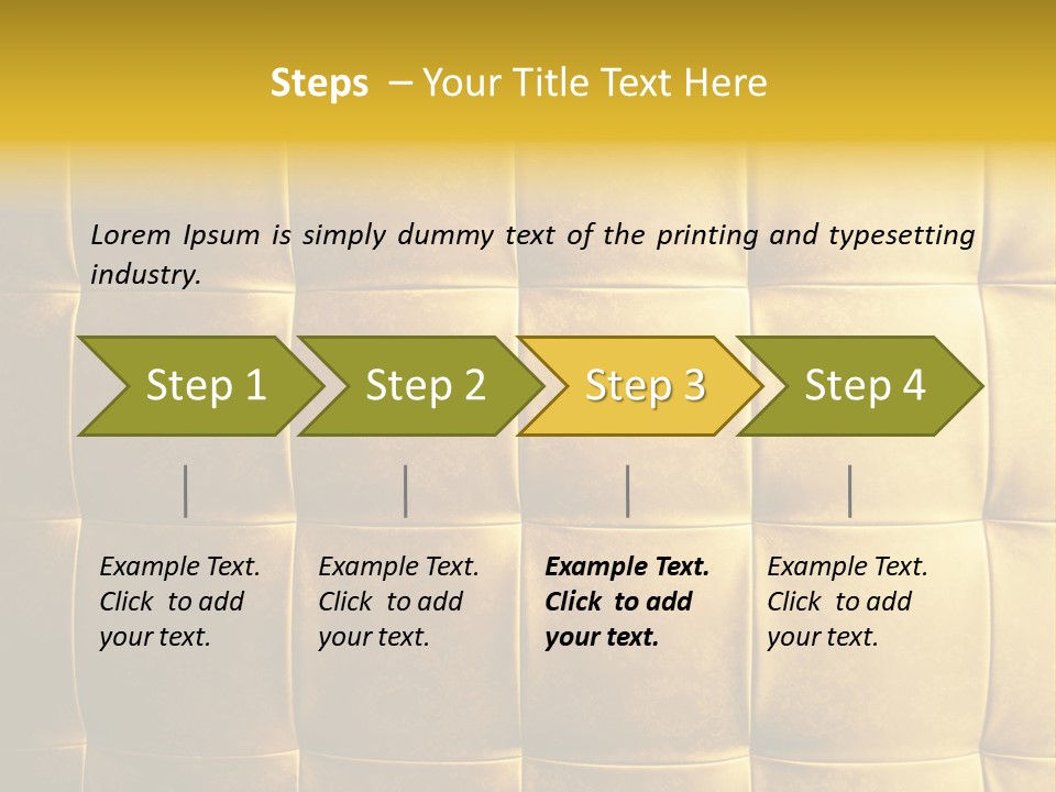 Natural Leather Old PowerPoint Template