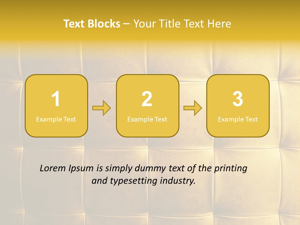 Natural Leather Old PowerPoint Template