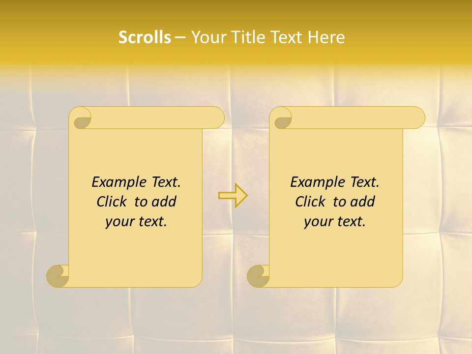 Natural Leather Old PowerPoint Template