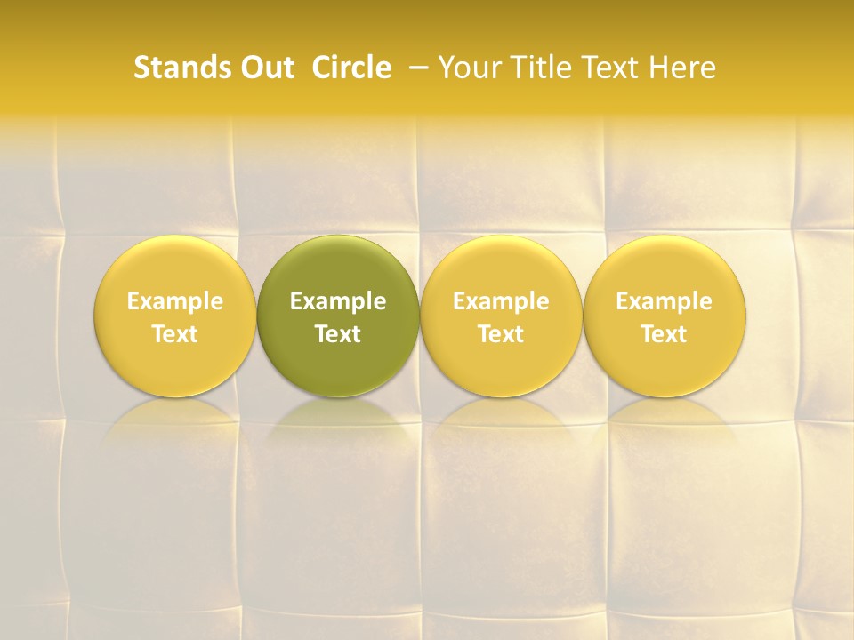 Natural Leather Old PowerPoint Template