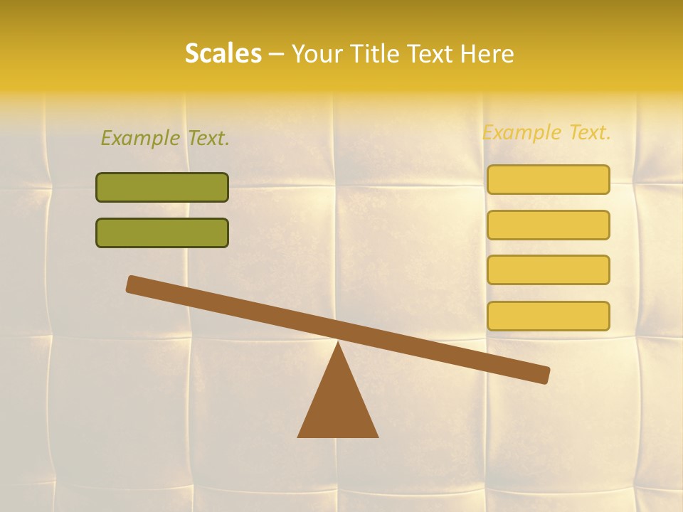 Natural Leather Old PowerPoint Template