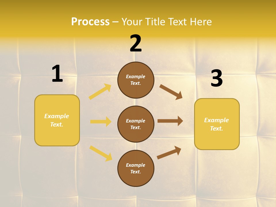 Natural Leather Old PowerPoint Template