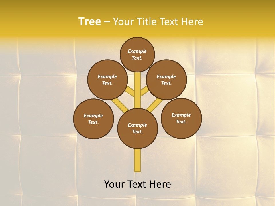 Natural Leather Old PowerPoint Template