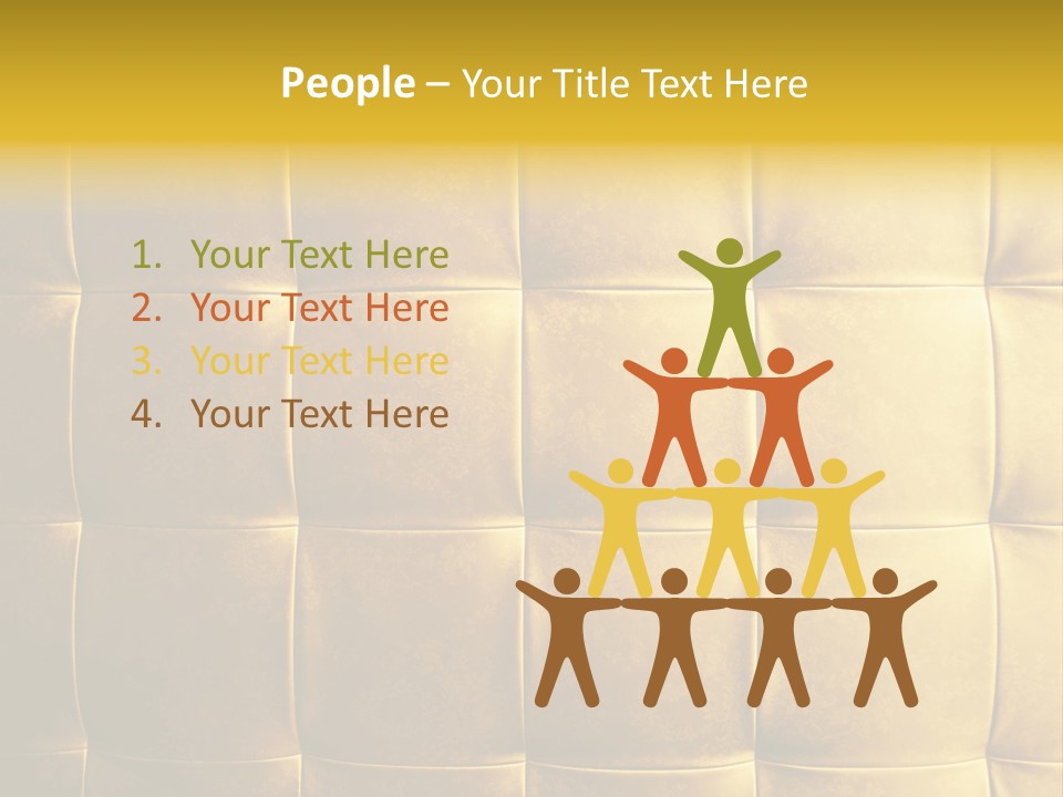 Natural Leather Old PowerPoint Template