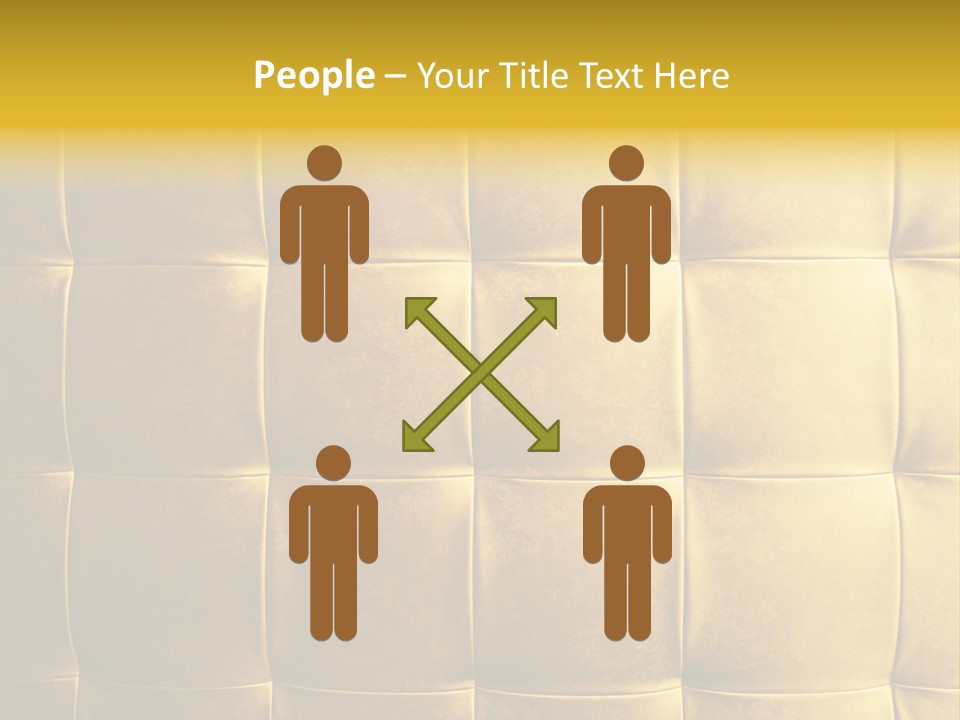 Natural Leather Old PowerPoint Template