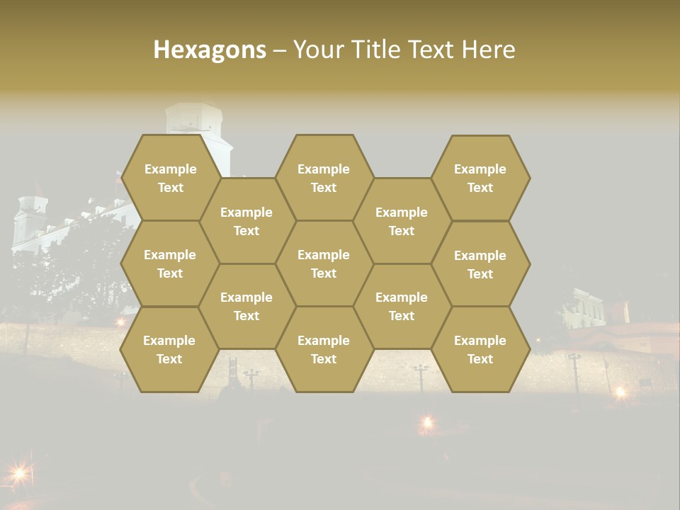 Postcard Construction Detail PowerPoint Template