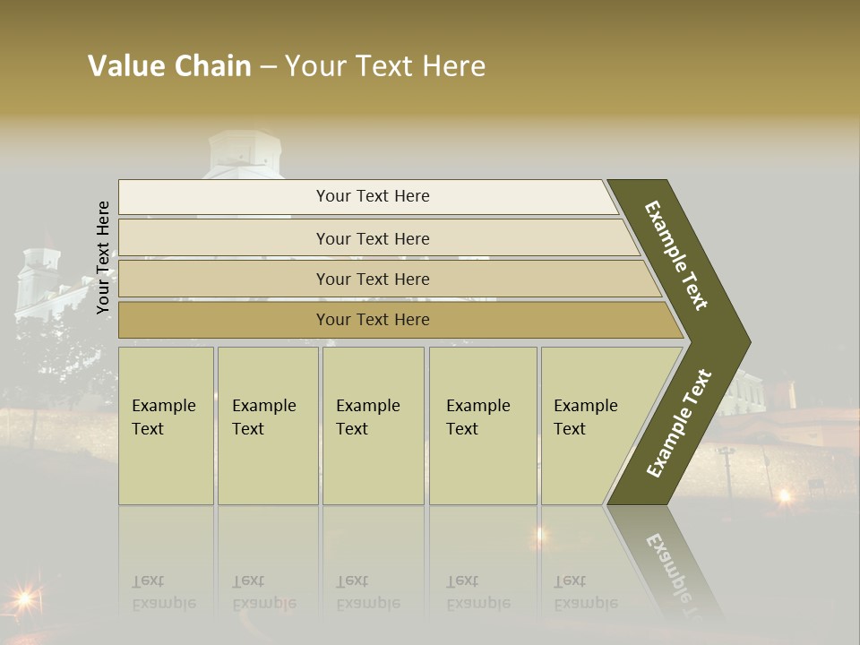 Postcard Construction Detail PowerPoint Template