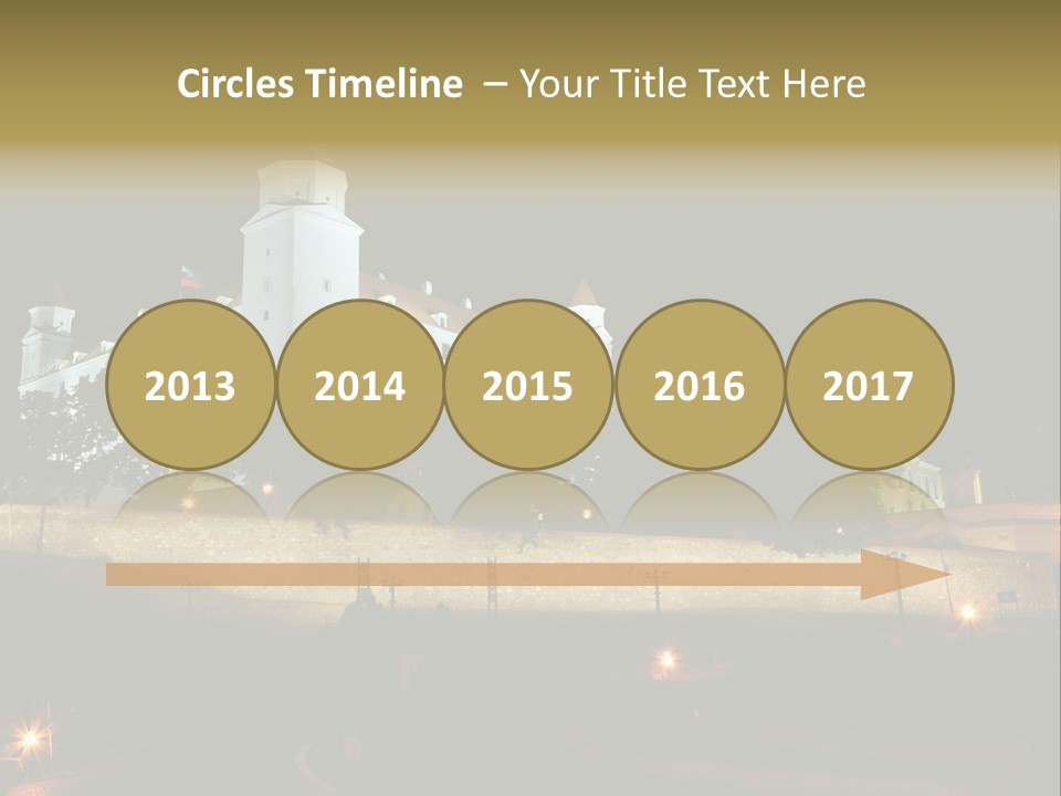 Postcard Construction Detail PowerPoint Template