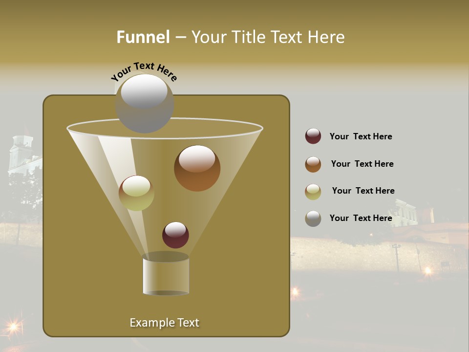 Postcard Construction Detail PowerPoint Template