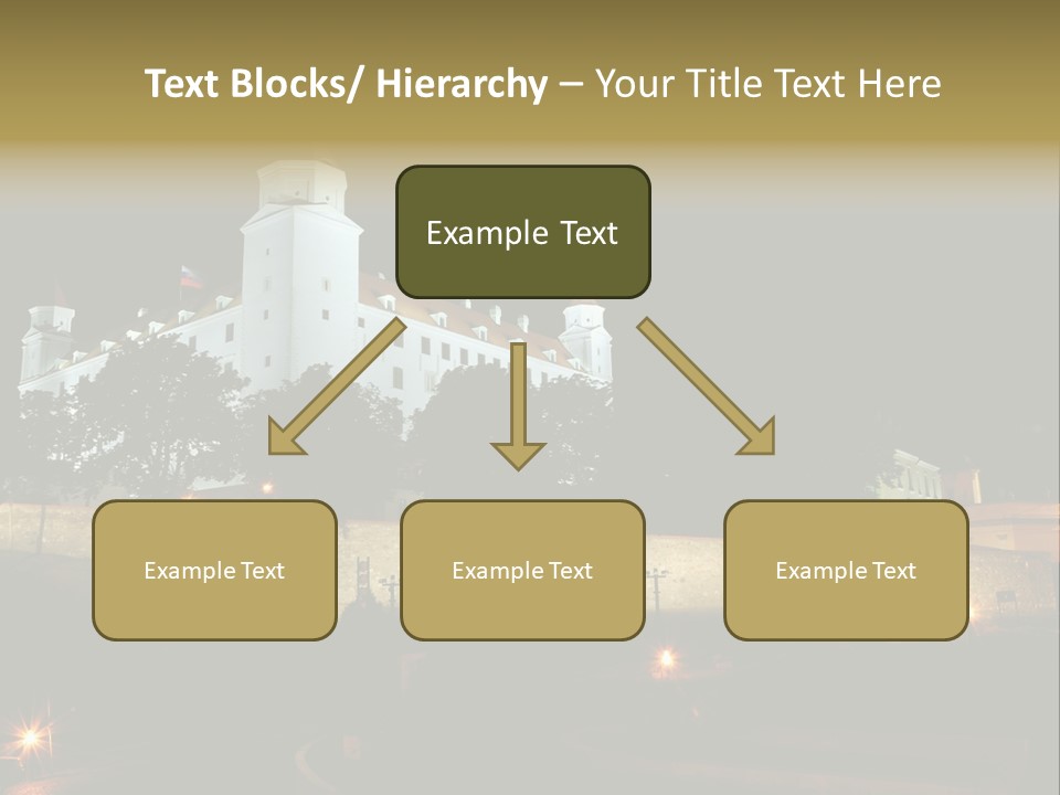 Postcard Construction Detail PowerPoint Template