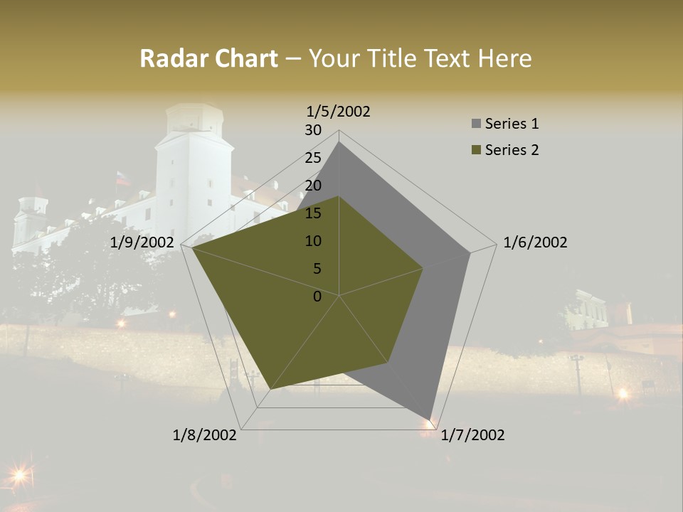 Postcard Construction Detail PowerPoint Template