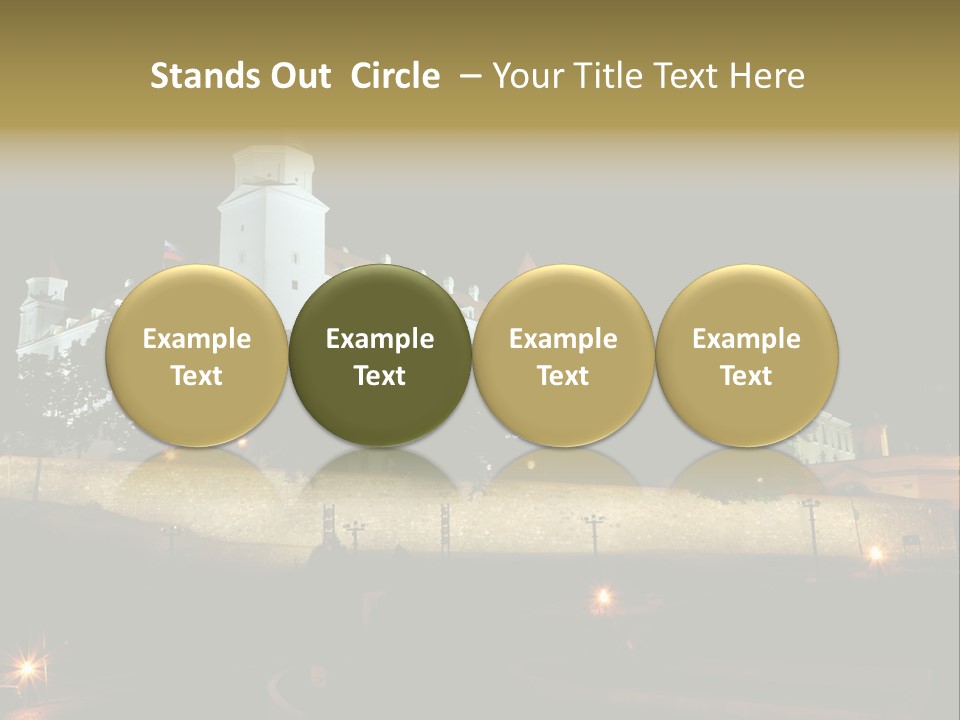 Postcard Construction Detail PowerPoint Template