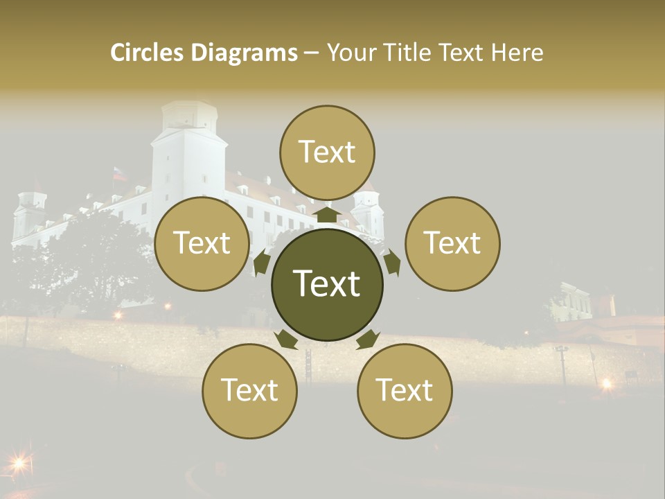 Postcard Construction Detail PowerPoint Template