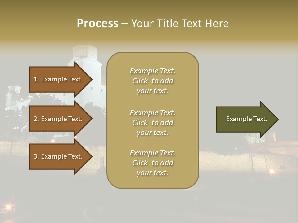 Postcard Construction Detail PowerPoint Template