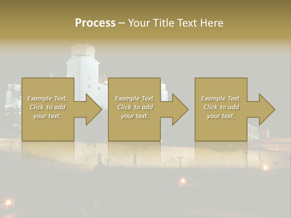Postcard Construction Detail PowerPoint Template