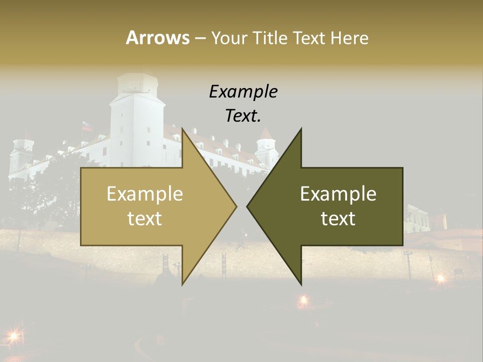 Postcard Construction Detail PowerPoint Template