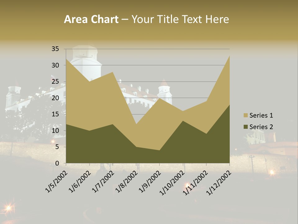 Postcard Construction Detail PowerPoint Template