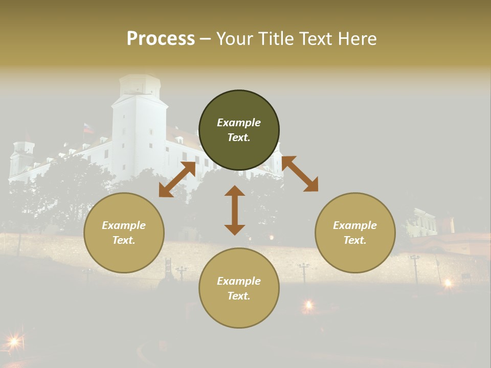 Postcard Construction Detail PowerPoint Template