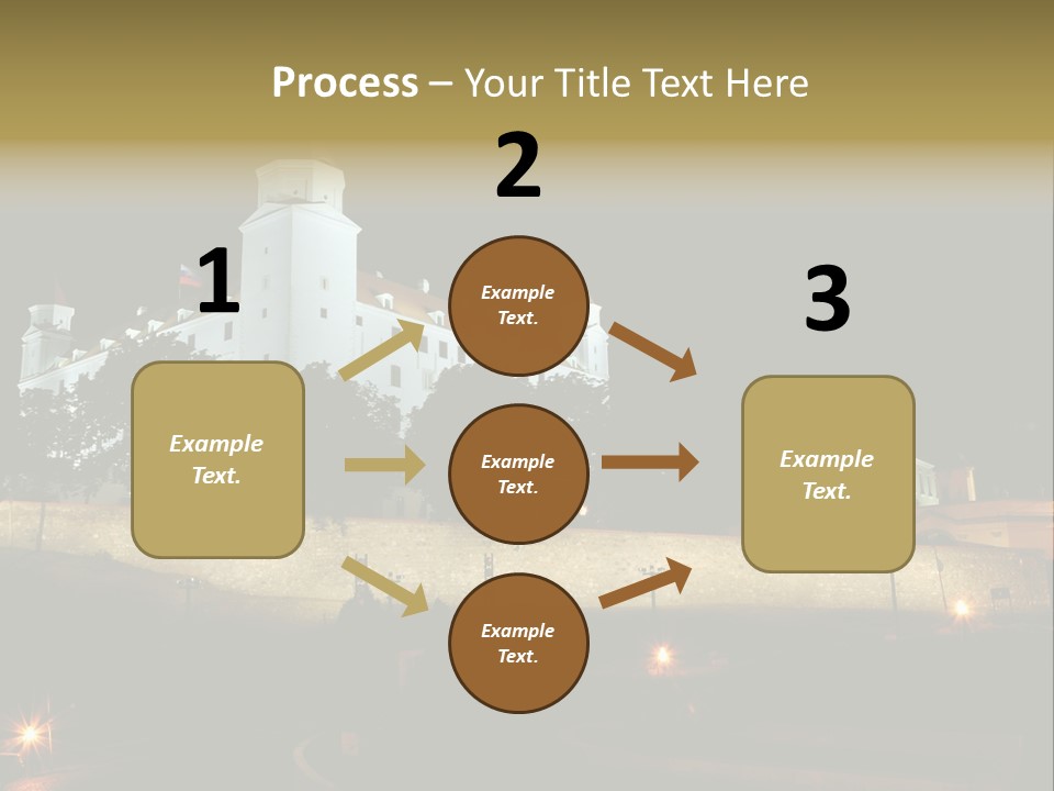 Postcard Construction Detail PowerPoint Template