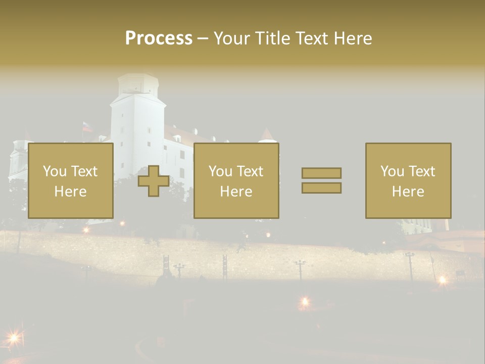 Postcard Construction Detail PowerPoint Template
