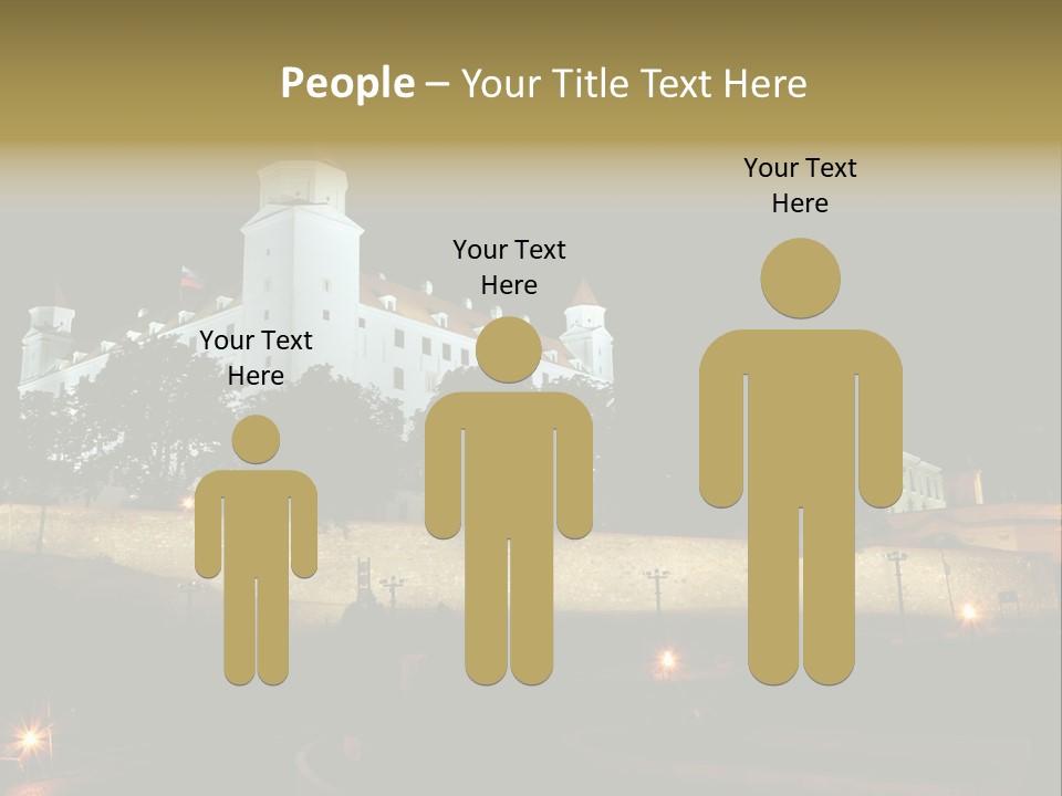 Postcard Construction Detail PowerPoint Template