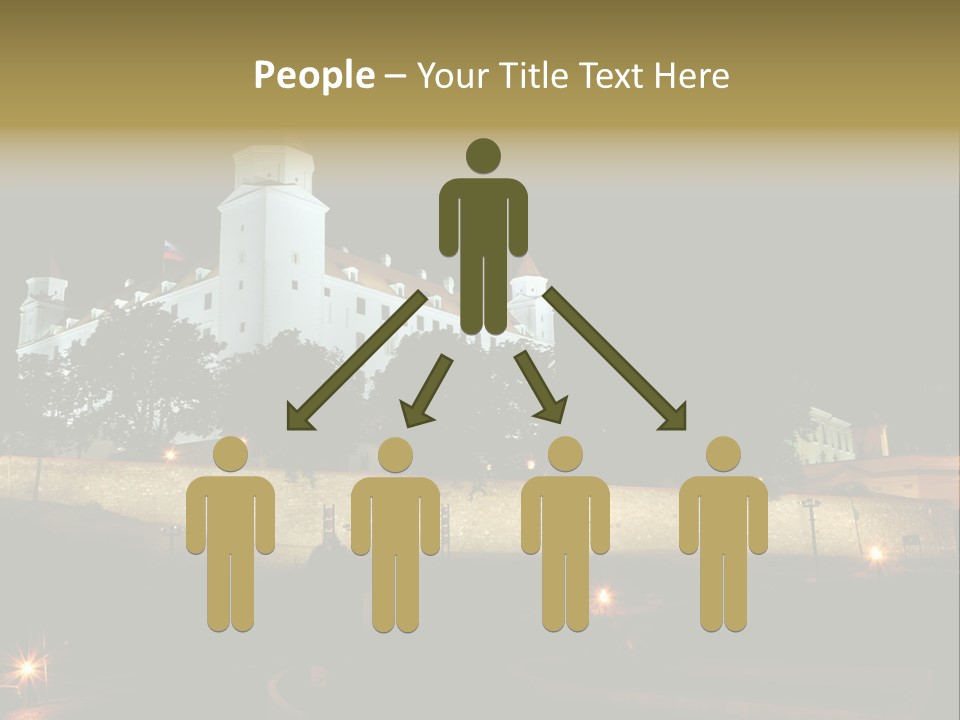 Postcard Construction Detail PowerPoint Template