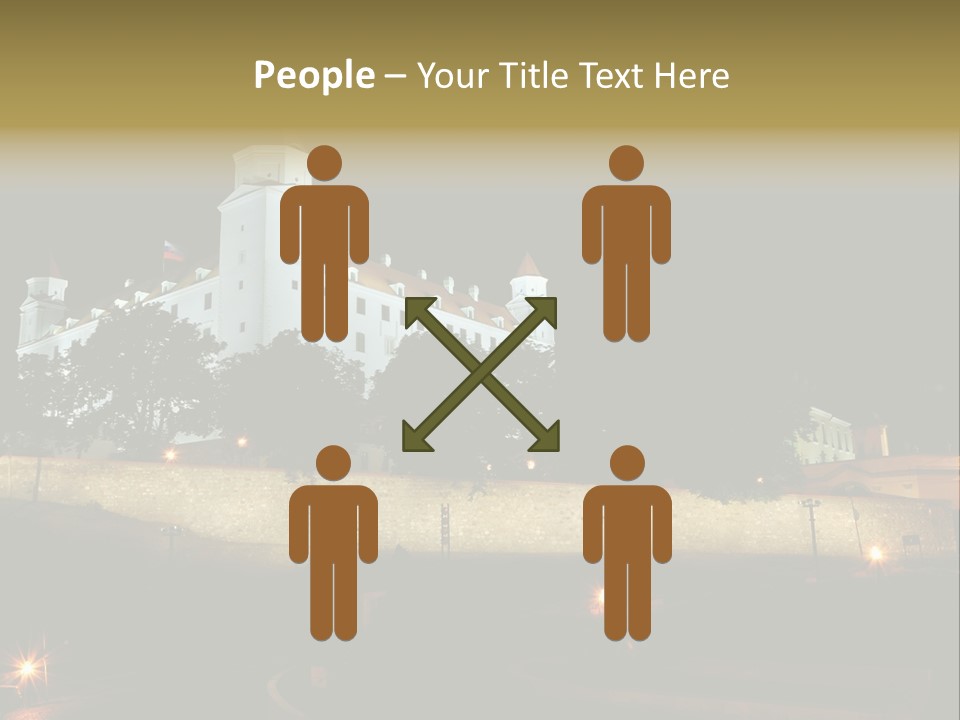 Postcard Construction Detail PowerPoint Template