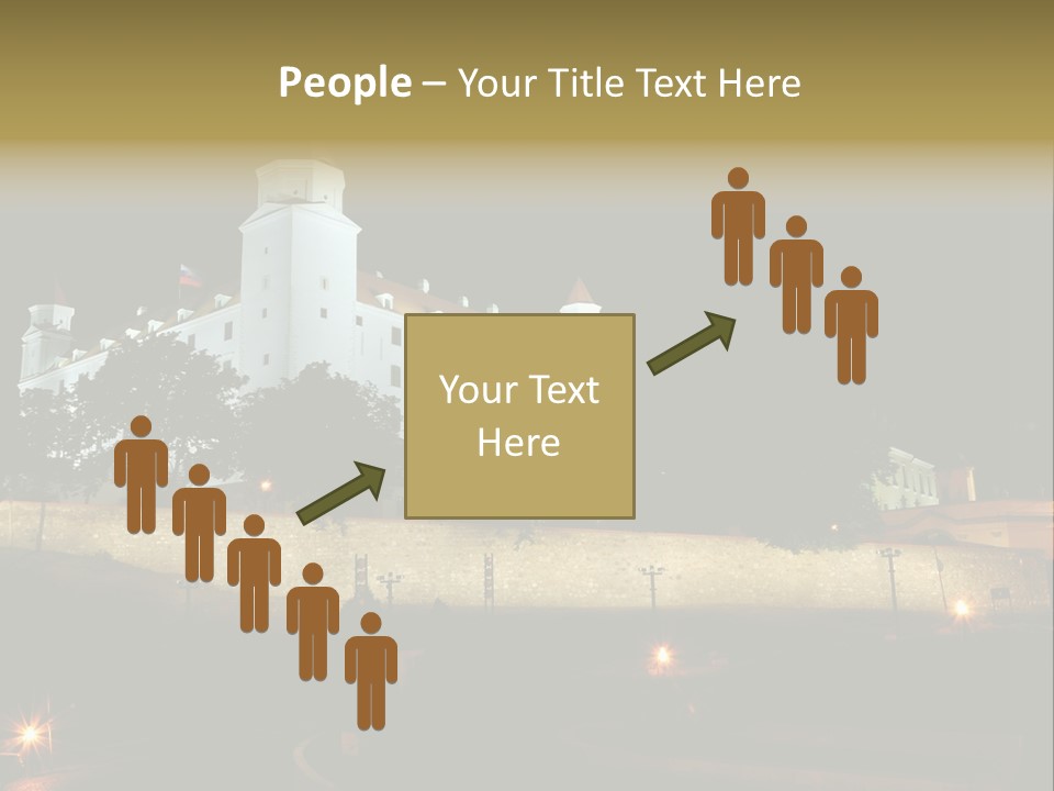 Postcard Construction Detail PowerPoint Template