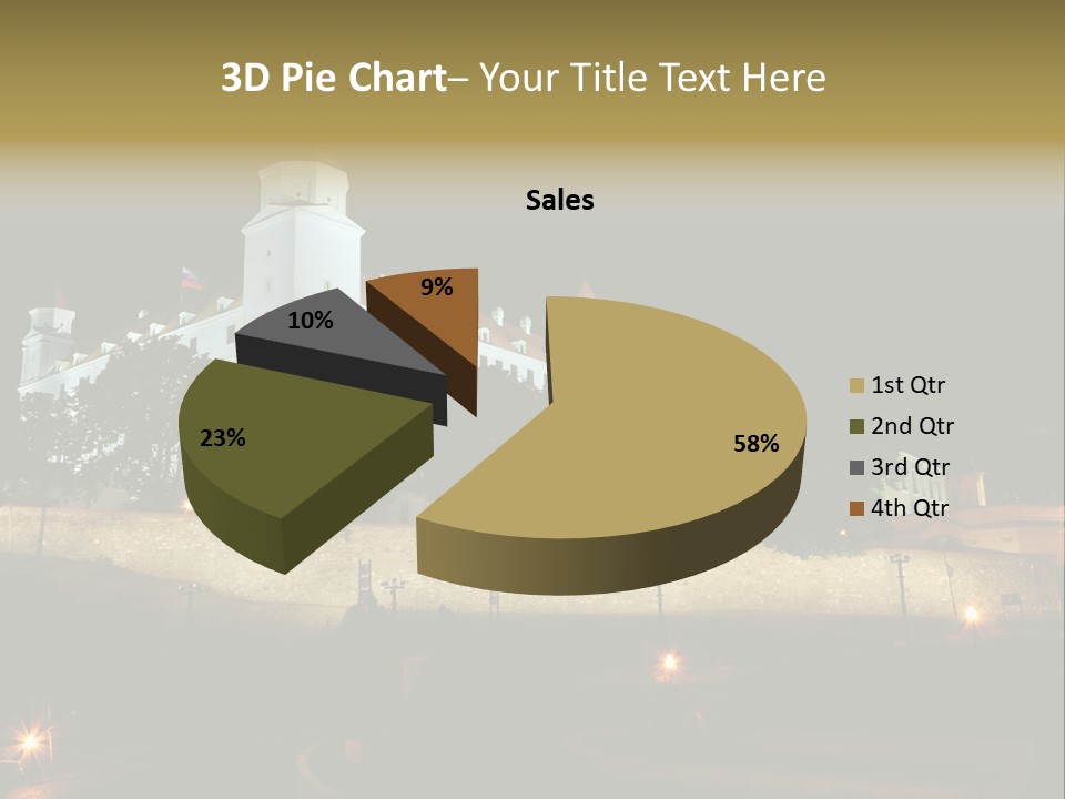 Postcard Construction Detail PowerPoint Template