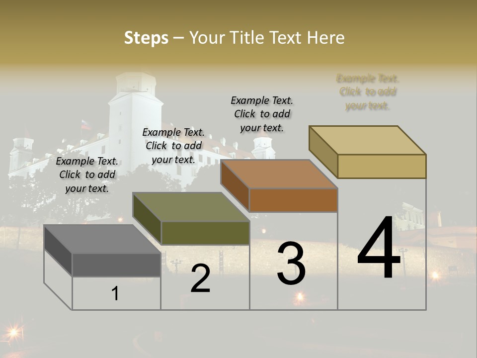Postcard Construction Detail PowerPoint Template