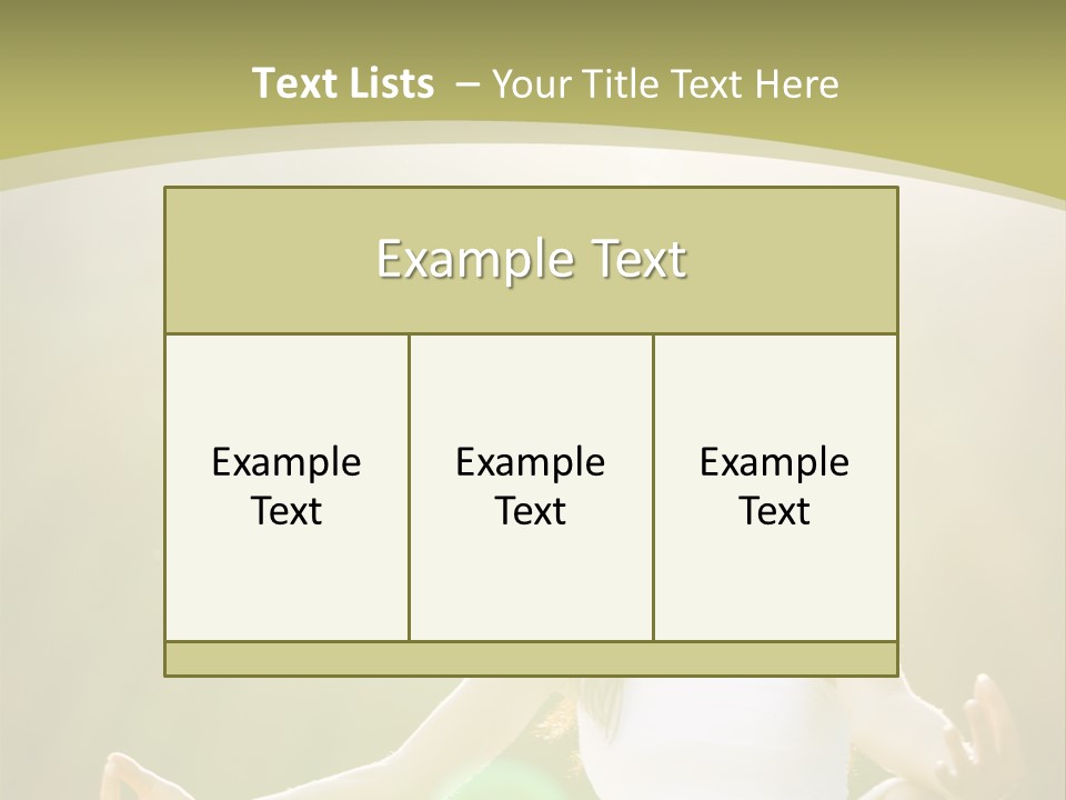 Body Sport People PowerPoint Template