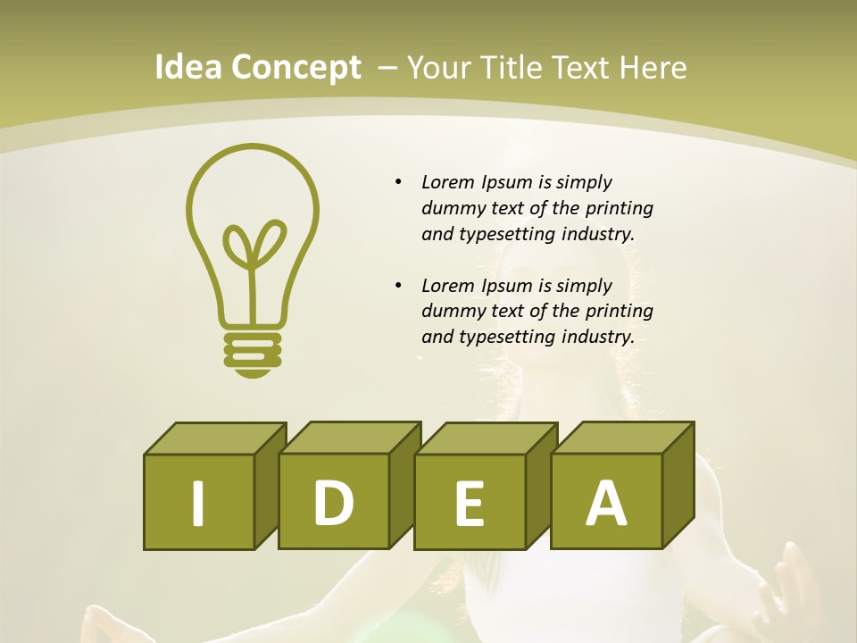 Body Sport People PowerPoint Template