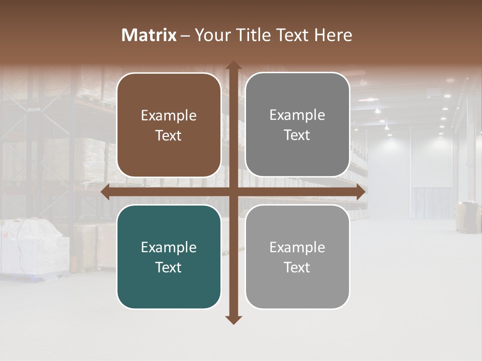 Package Truck Stock PowerPoint Template